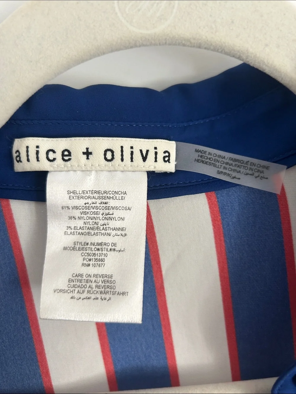 Alice and Olivia Chassidy maxi shirt dress